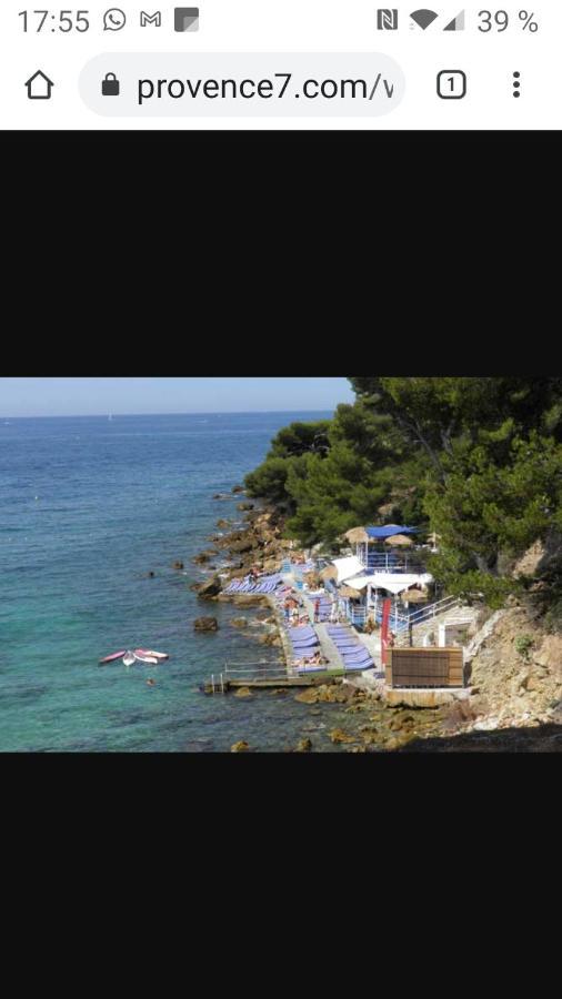 Studio Rdj Terrasse Piscine Sanary Sur Mer Extérieur photo